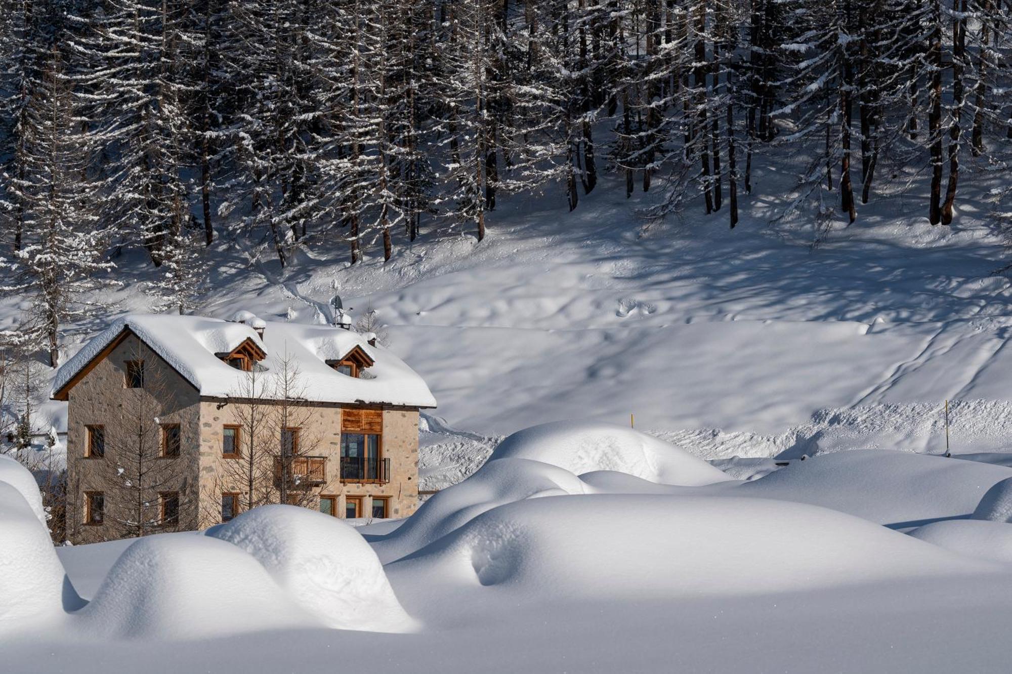 Chalet Aria Pura Livigno Exteriör bild